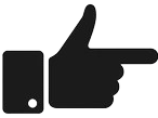 Thumb pointing right